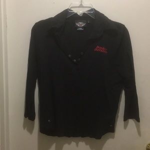 V-NECK HARLEY DAVIDSON  COTTON TOP